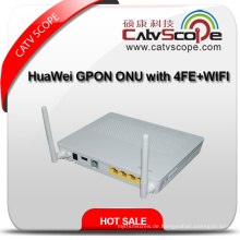 Huawei Gpon ONU Hg8546m mit 1ge Häfen + 3 * Fe Häfen + 1 * Telefonanschluss + WiFi, Hg8546m mit 2 Antennen